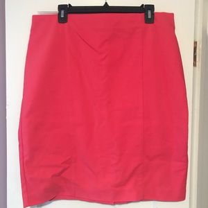 Van Heusen pink pencil skirt